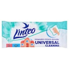 Linteo Univerzální vlhčené ubrousky úklidové 40 ks