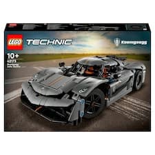 LEGO Technic 42173 Šedé hyperauto Koenigsegg Jesko Absolut
