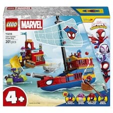 LEGO Marvel Spidey a jeho úžasní přátelé 11208 Pirátská loď Spideyho týmu