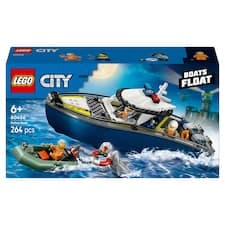 LEGO City 60456 Honička v policejní lodi