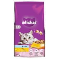 Whiskas Sterile s lahodným kuřecím 1,4kg