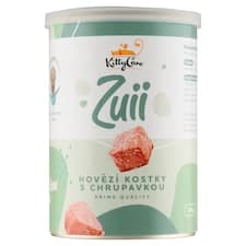 KittyCare Zuii Hovězí kostky s chrupavkou 400g