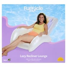 Funsicle Lazy Recliner Lounge nafukovací lehátko 1,22 m x 95 cm x 64 cm
