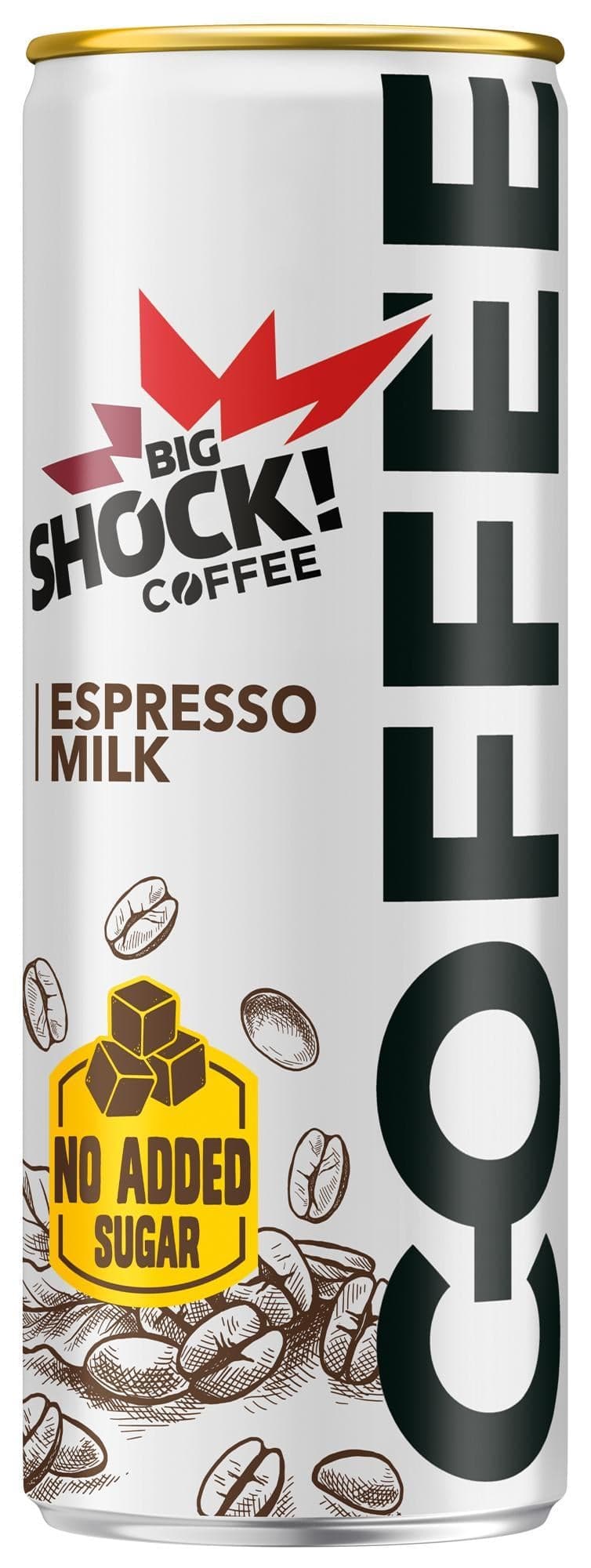 Big Shock! Coffee no added sugar