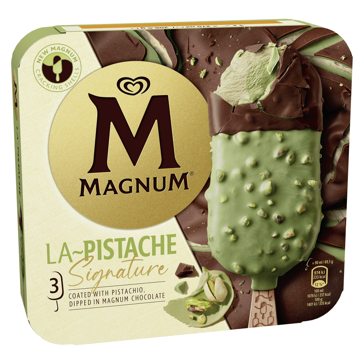 Magnum La Pistache 3×90 ml