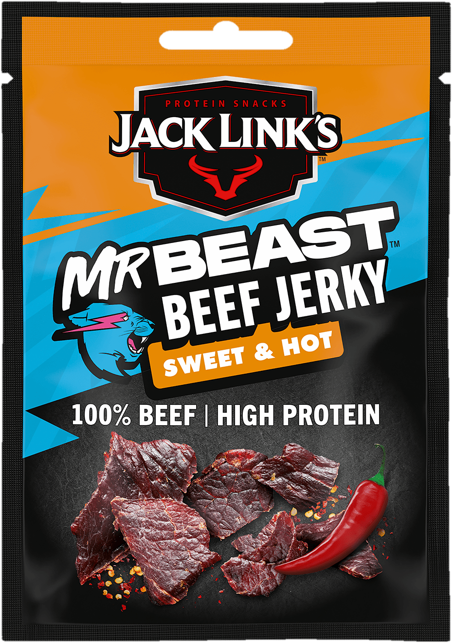Jack Link's Beef jerky sweet&hot