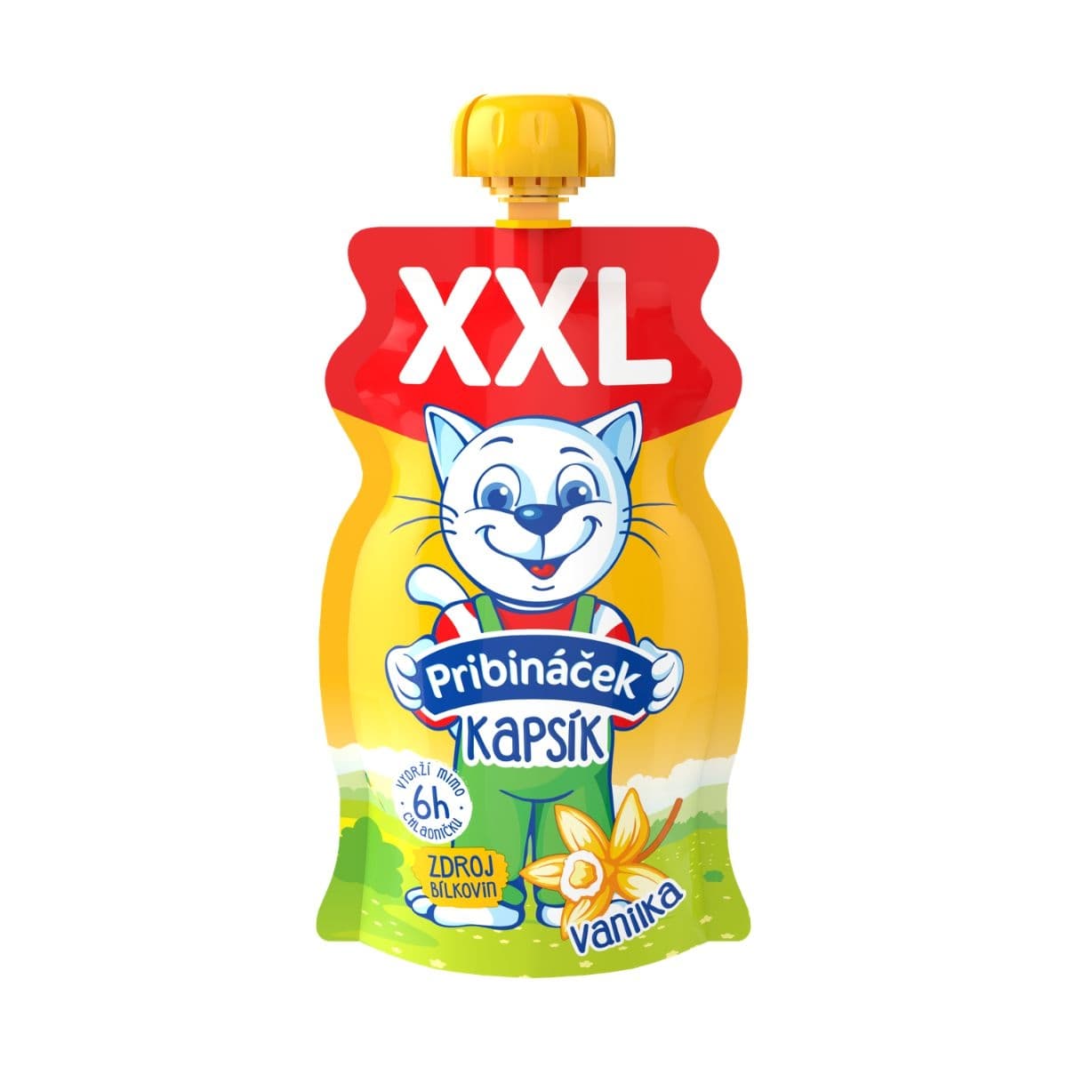 Pribináček Kapsík XXL Vanilka 120g