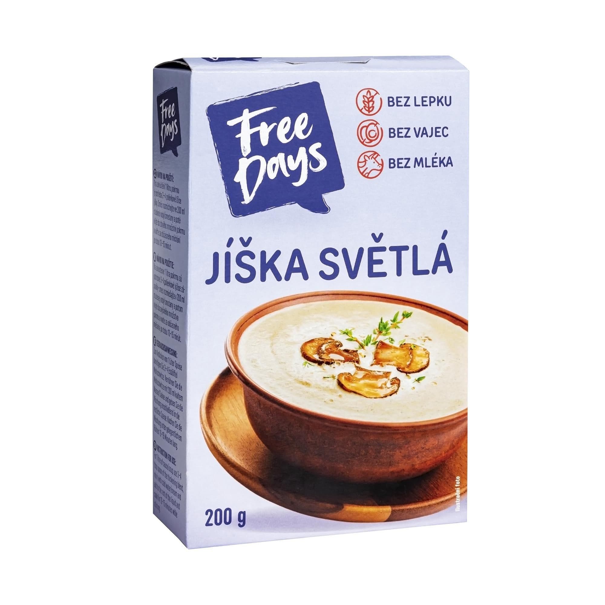 FreeDays Jíška světlá 200g