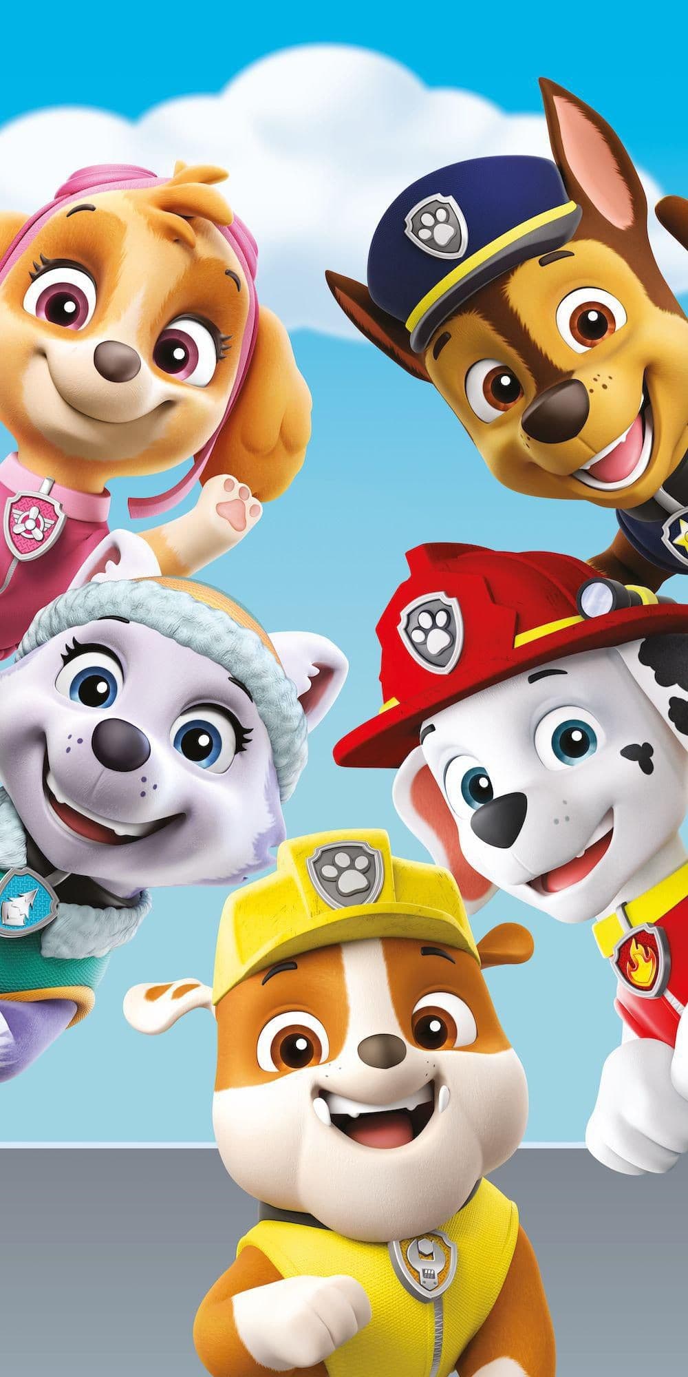 Osuška dětská Paw Patrol 70x140cm, JL25