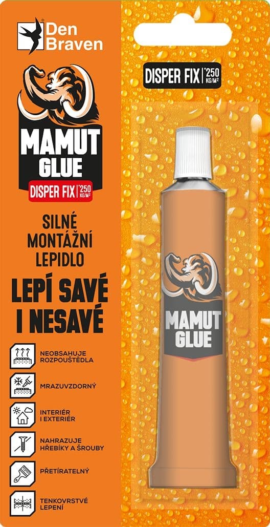 Den Braven MAMUT GLUE Disper Fix šedá 25ml