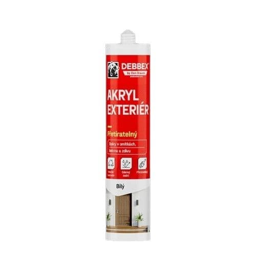 Den Braven Akryl Exteriér 280ml bílý