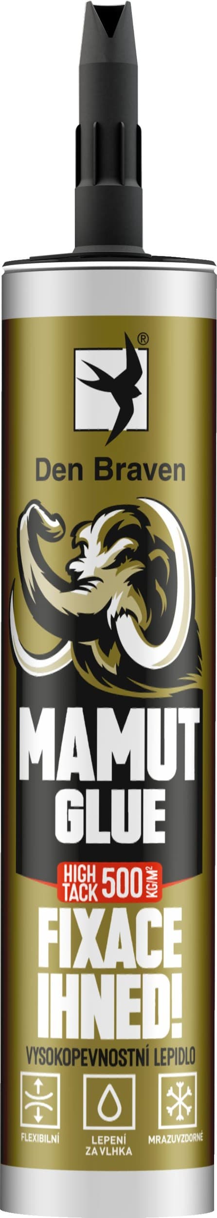 Den Braven MAMUT GLUE lepidlo černé 290ml