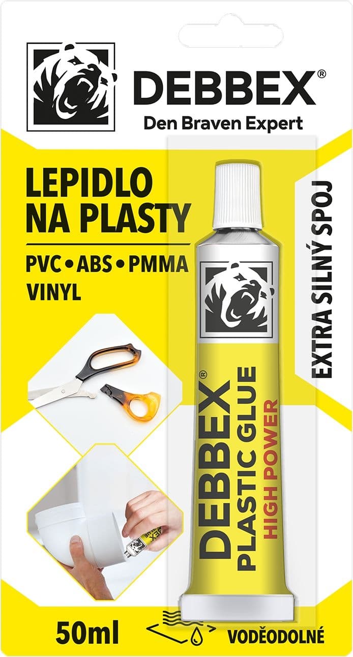 Den Braven Lepidlo na plasty Debbex 50 ml