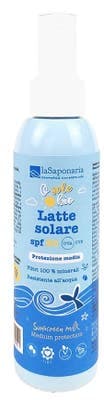 laSaponaria BIO Opalovací mléko SPF 20