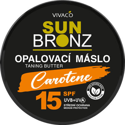 Vivaco Sun Bronz Opalovací máslo Carotene OF15