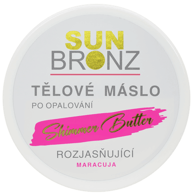 Vivaco Sun Bronz Rozjasňující tělové máslo po opalování Maracuja