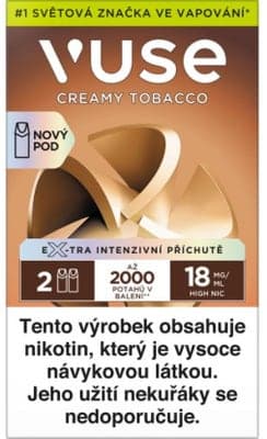 Vuse Pod Mild Tobacco 2x2ml (18mg)