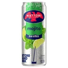 Mattoni Mojito nealko jemně perlivá 0,33l