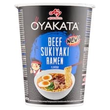 Oyakata Instantní polévka s nudlemi s příchutí hovězího masa sukiyaki 63,5g