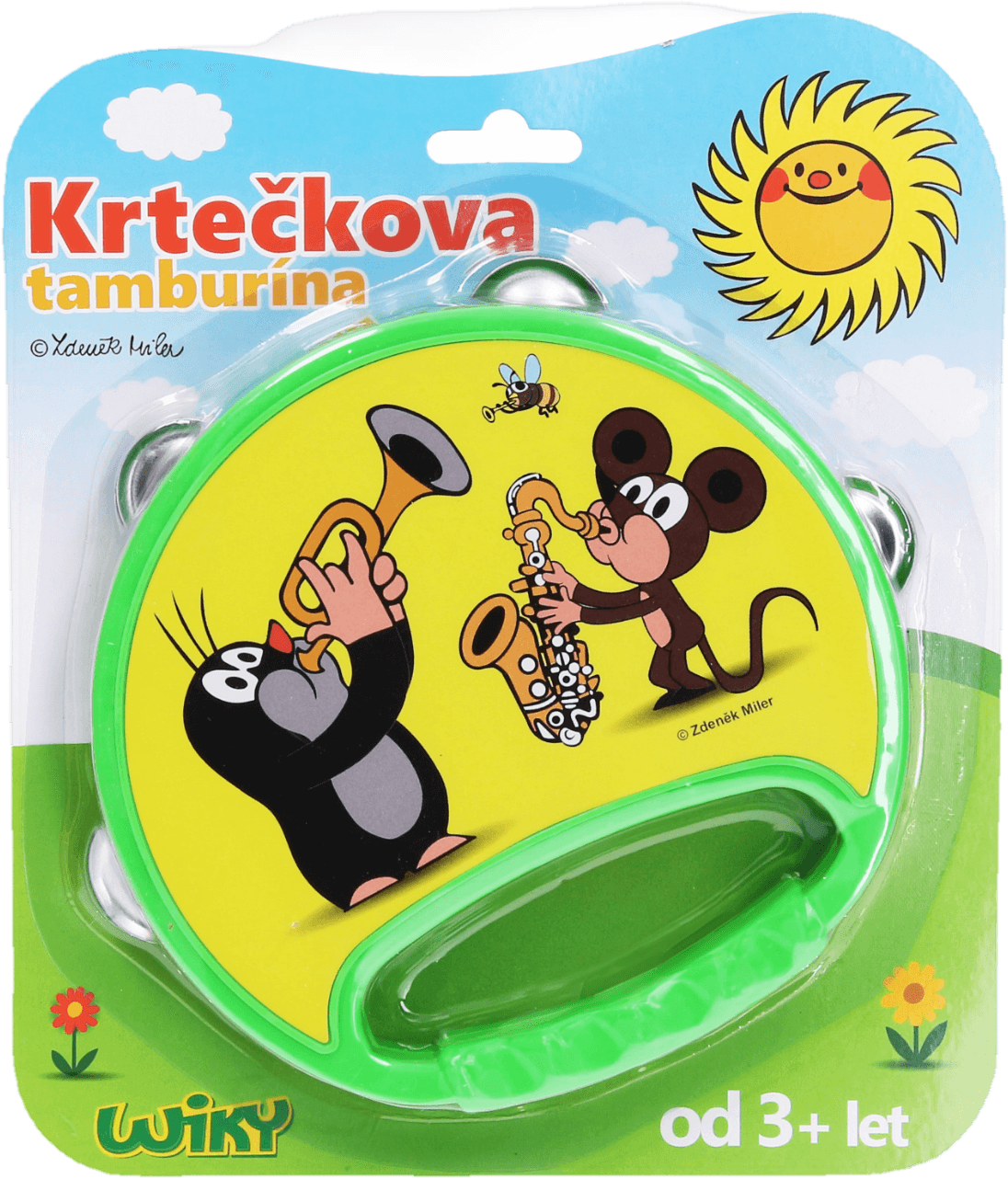 Wiky Dětská tamburína Krtek