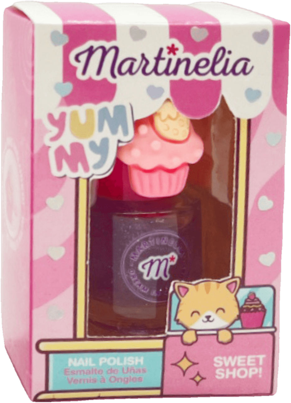 Martinelia Yummy lak na nehty s prstýnkem