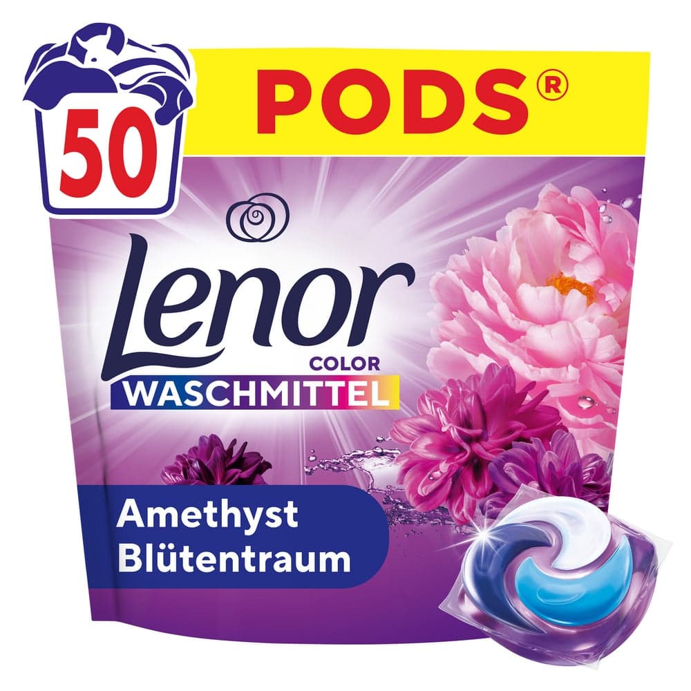 Lenor PODS Color Floral Bouquet kapsle na praní