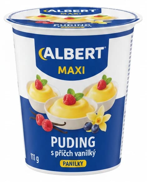 Albert Puding s příchutí vanilky