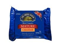 LYE CROSS FARM Mature Cheddar Coloured chlaz. 200 g