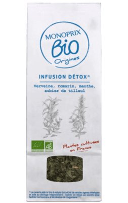 Monoprix Biologique BIO Sypaný čaj Detox