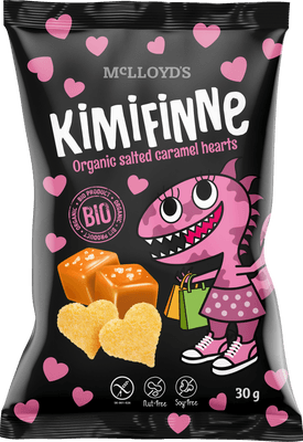 McLloyd's Kimifinne BIO křupky s příchutí Slaného karamelu