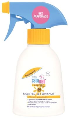 Sebamed Opalovací sprej OF 50 bez parfému