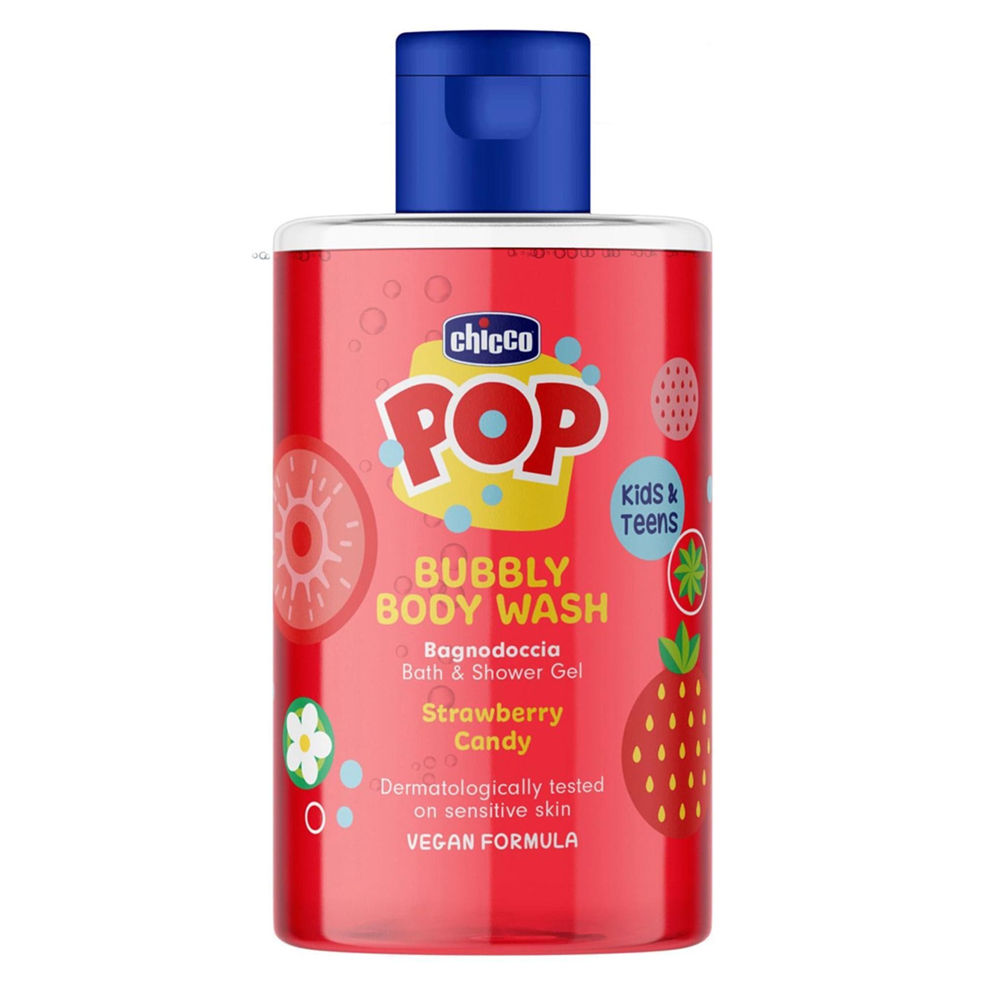 Chicco POP Sprchový gel strawberry candy