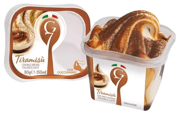 G7 Tiramisu zmrzlina