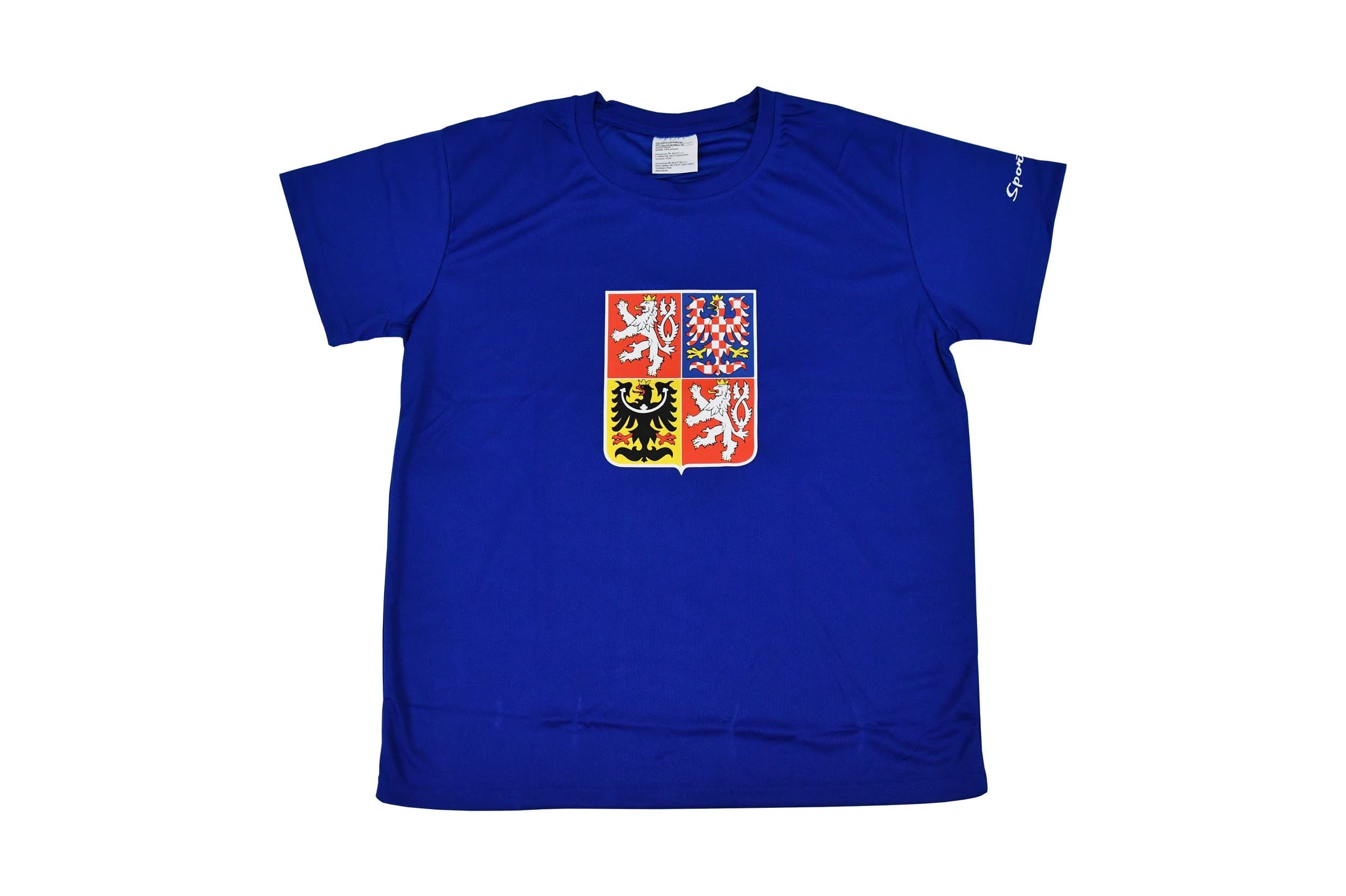 Fanouškovské triko SPORTTEAM® Česká Republika 6, pánské vel. L, modré