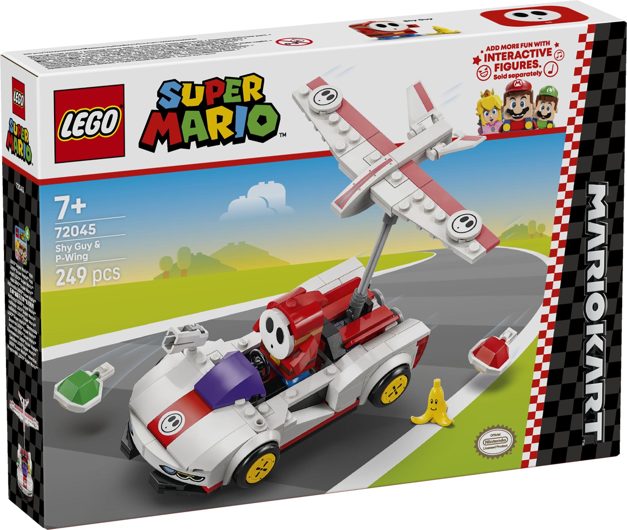 LEGO® Super Mario™ 72045 Mario Kart™ – Shy Guy a P-Wing