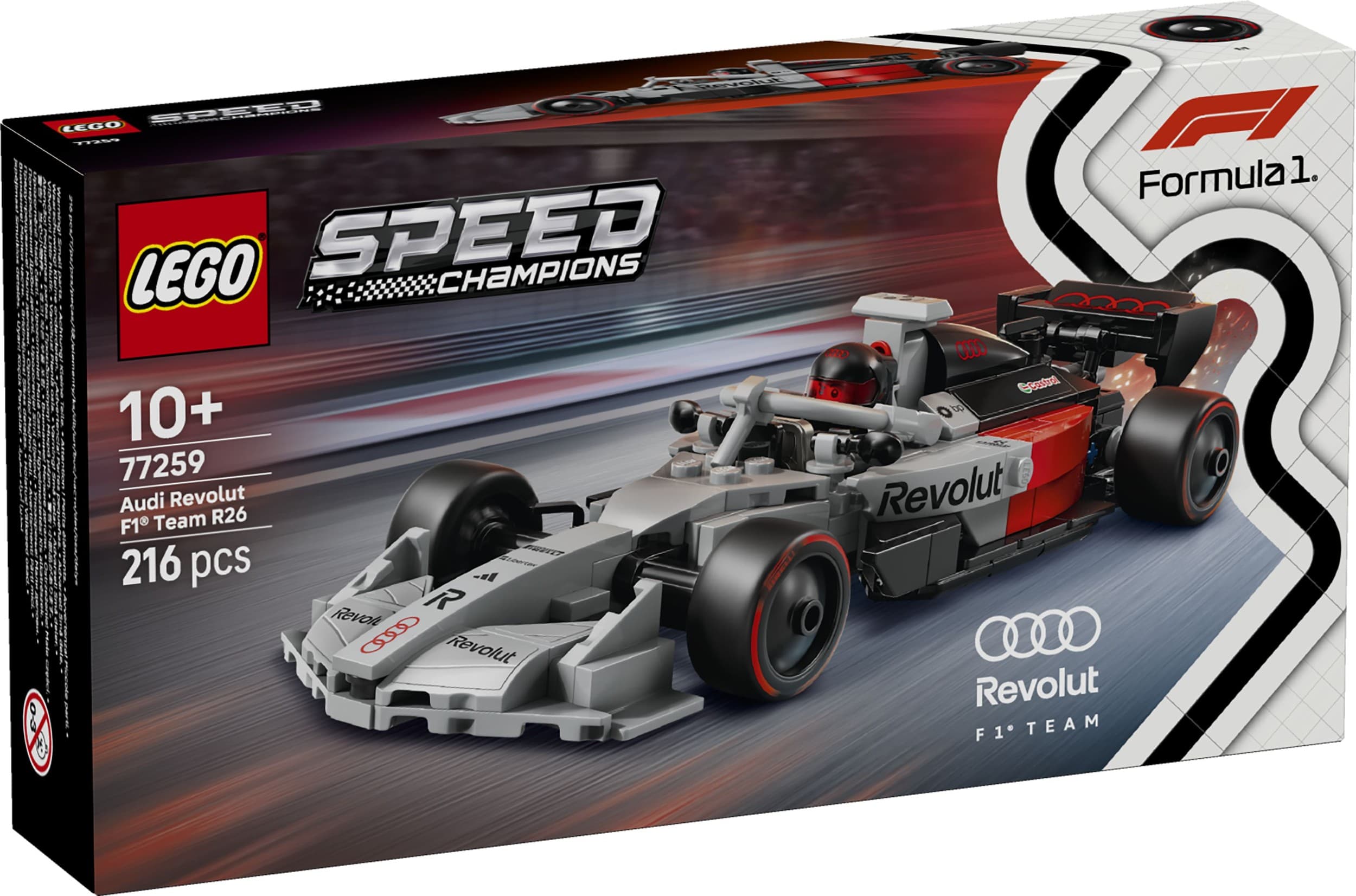 LEGO® Speed Champions 77259 Závodní auto Audi Revolut F1® Team R26