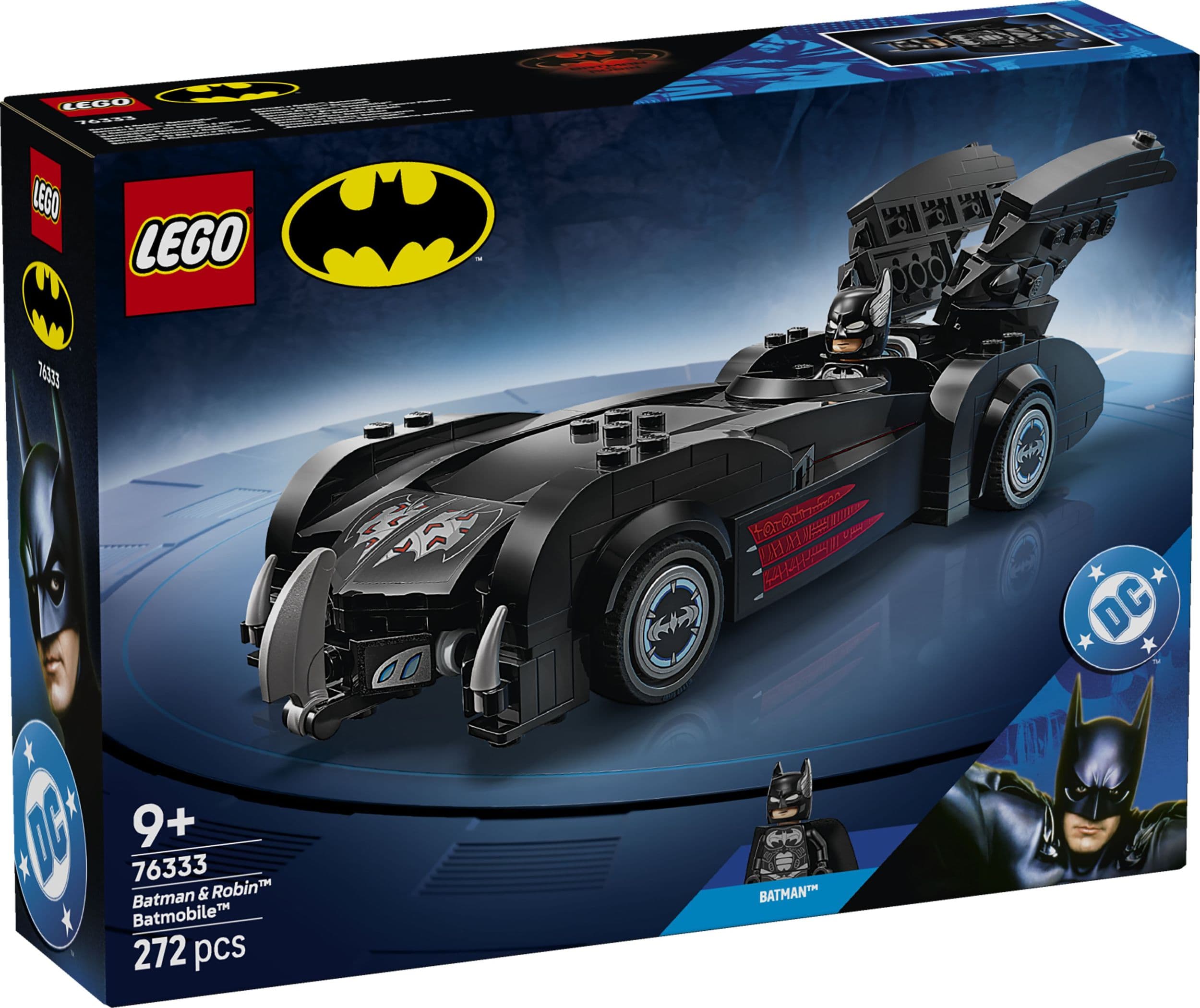 LEGO® DC Batman™ 76333 Batman a Robin™: Batmobil