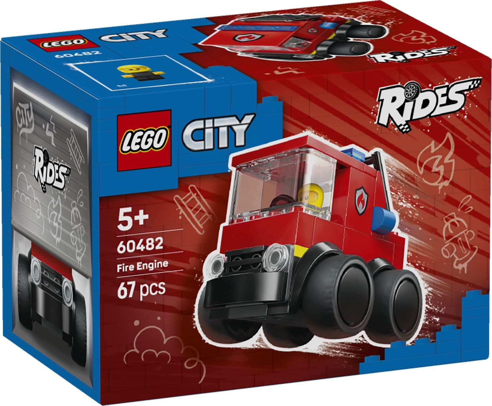 LEGO® City 60482 Autíčka – Hasičské auto