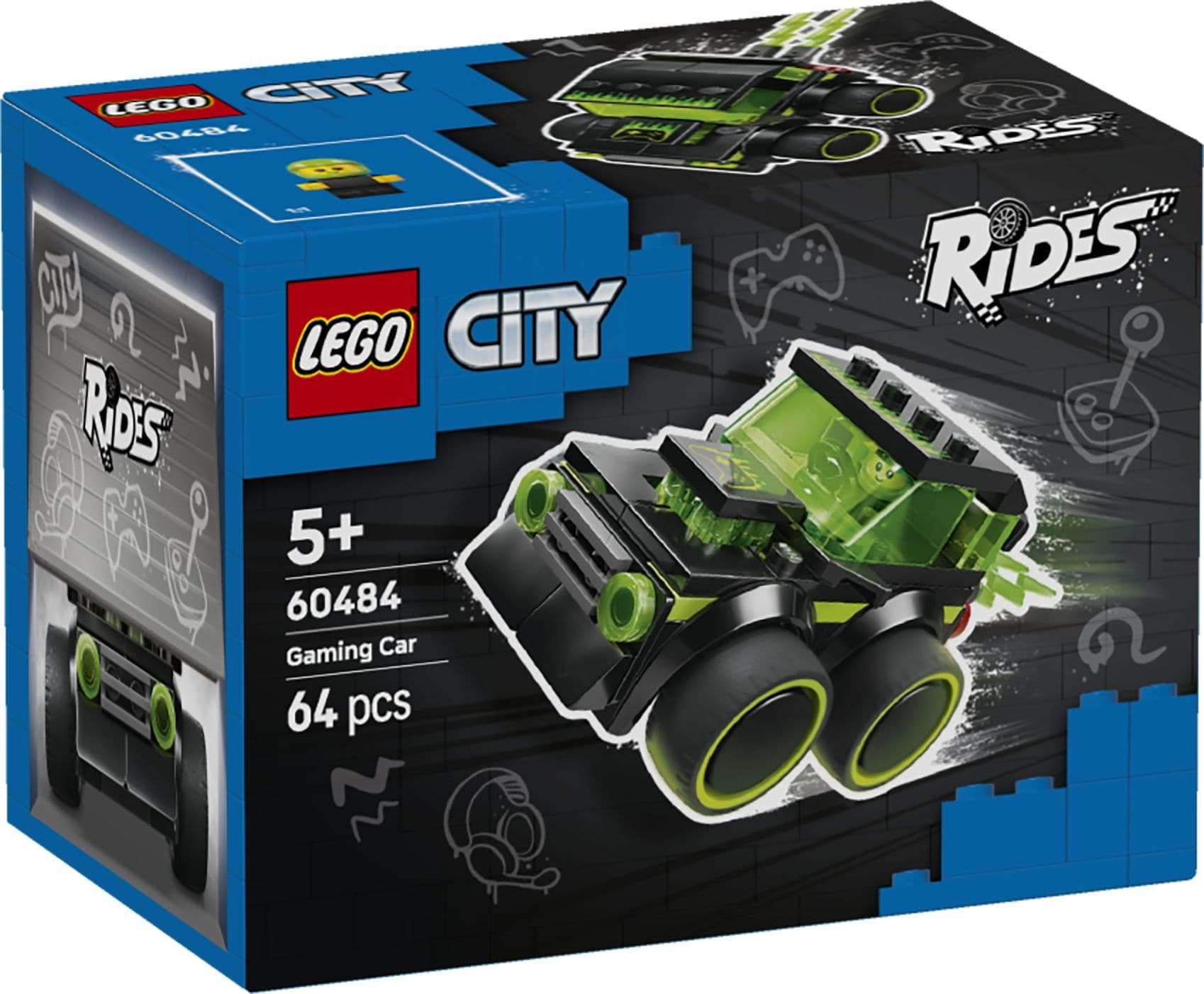 LEGO® City 60484 Autíčka – Herní závodní auto
