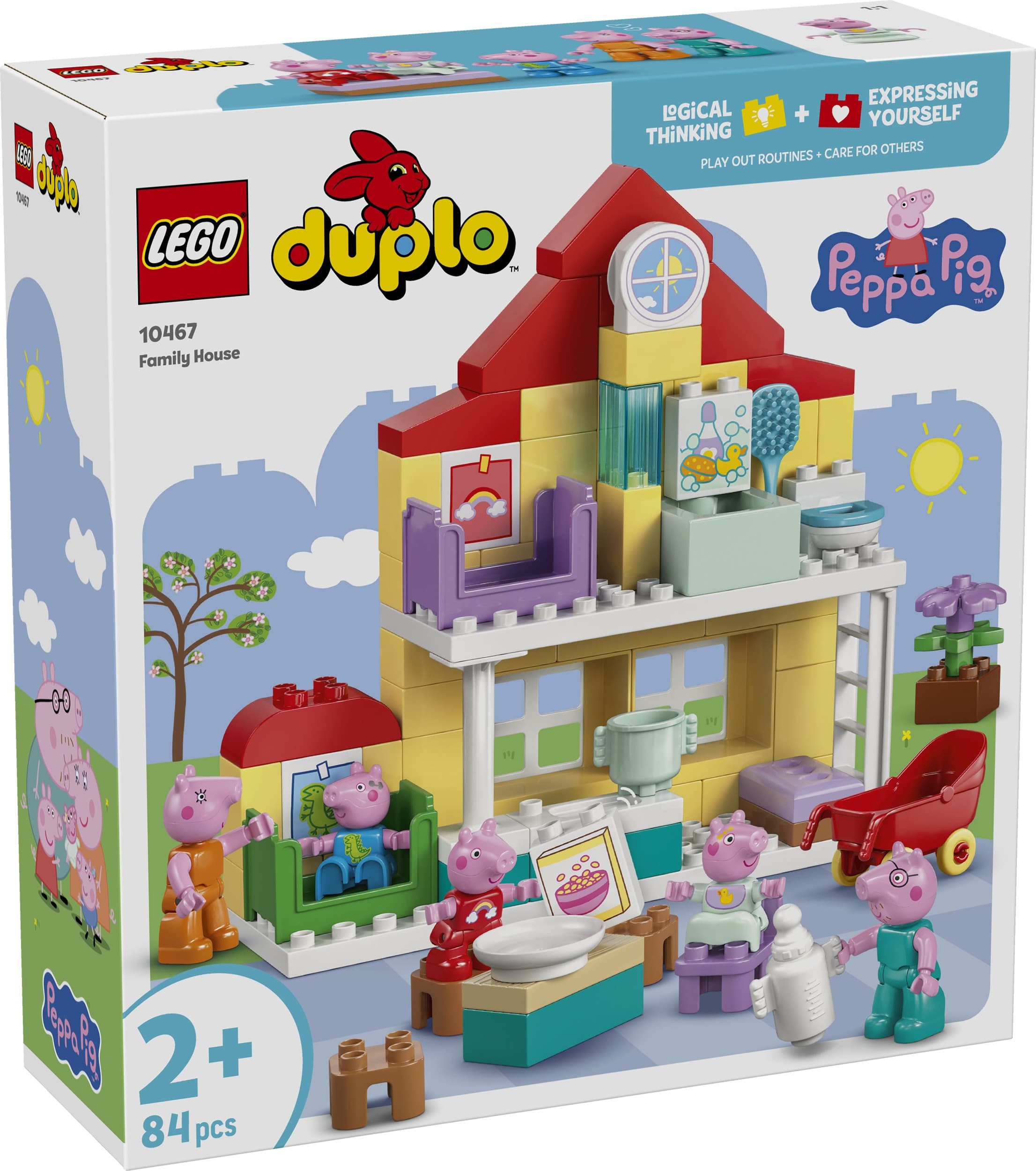 LEGO® DUPLO® Prasátko Peppa 10467 Rodinný dům