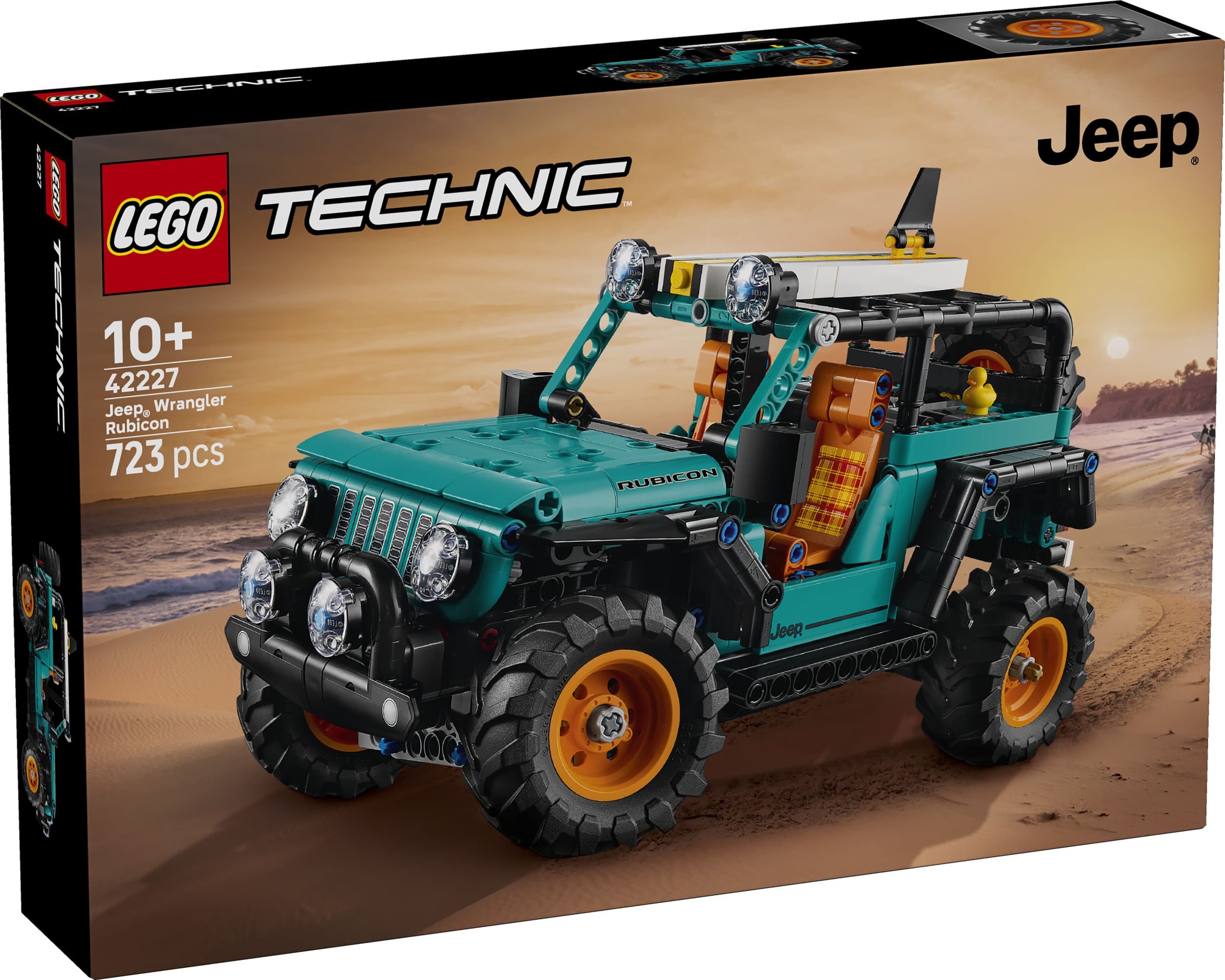 LEGO® Technic 42227 SUV Jeep® Wrangler Rubicon