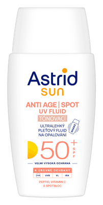 Astrid SUN olejový pleťový fluid  SPF 50+
