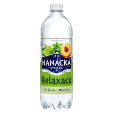 Hanácká Kyselka Relax příchuť broskev, limeta & meduňka jemně perlivá 0,7l