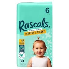 Rascals Prémiové plenky 6 15 - 20 kg 30 ks