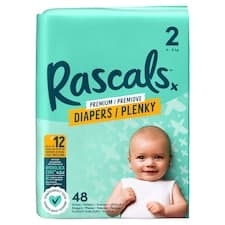 Rascals Prémiové plenky 2 4 - 8 kg 48 ks