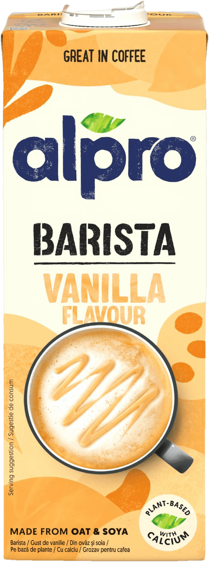 Alpro Barista ovesno-sójový nápoj s vanilkovou příchutí