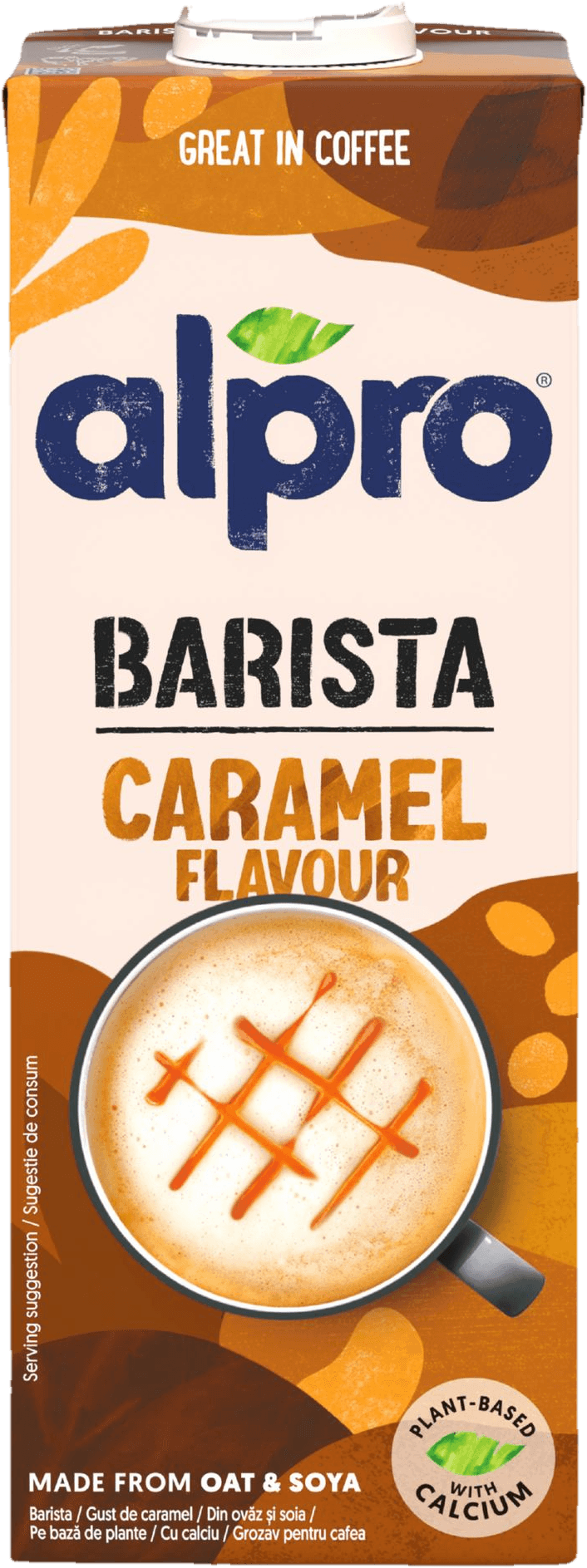 Alpro Barista ovesno-sójový nápoj s karamelovou příchutí