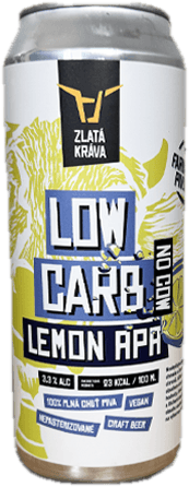 Zlatá kráva Low Carb N0 Cow Lemon Apa plech