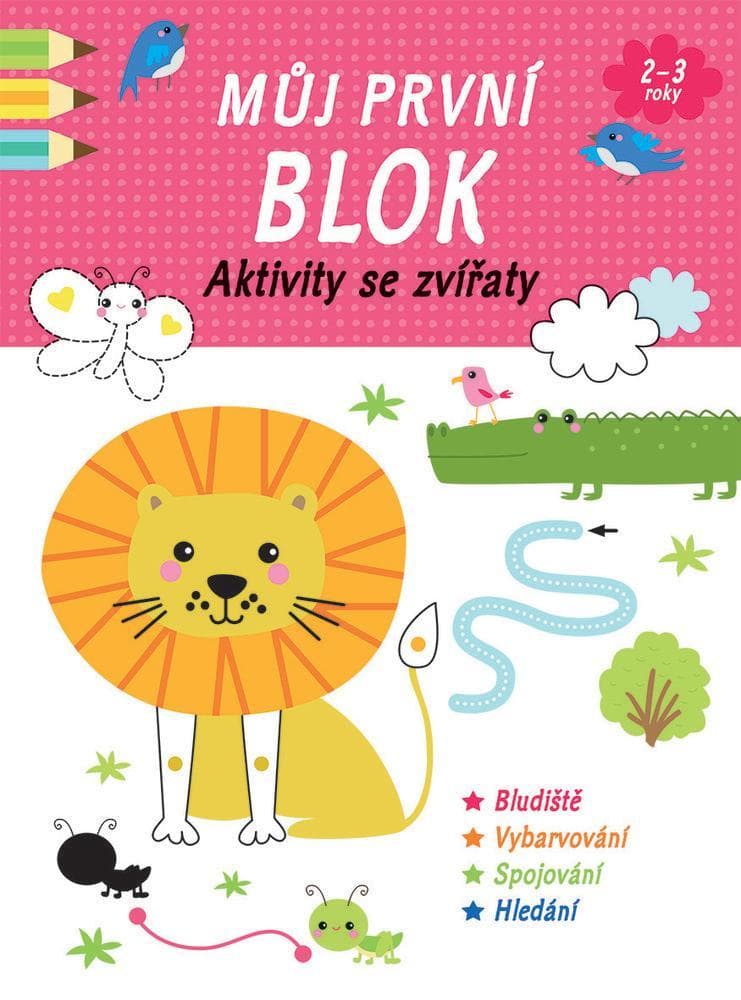 Svojtka Můj první blok Aktivity se zvířaty