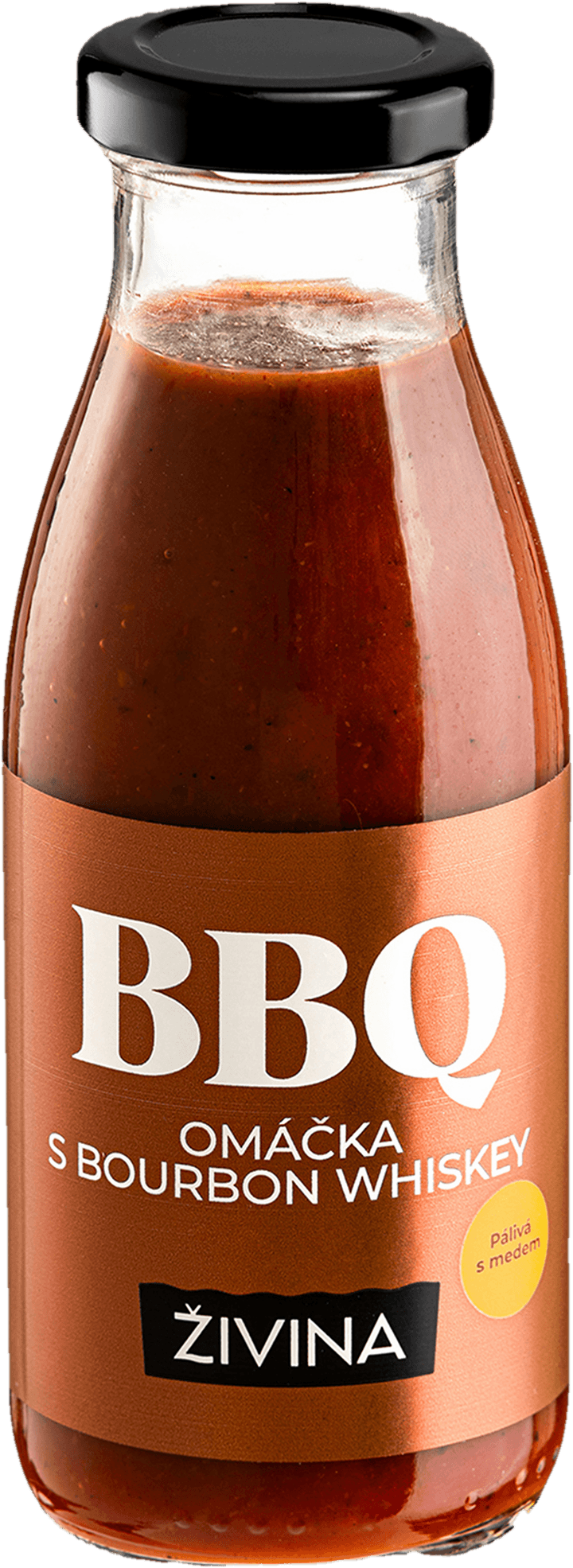 Živina BBQ pálivá omáčka s medem a bourbon whiskey